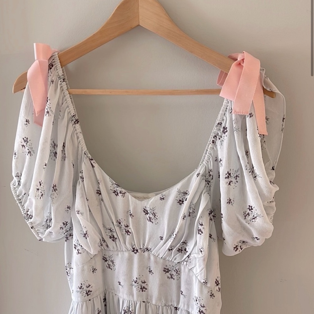 LoveShackFancy Angie silk dress - Size S